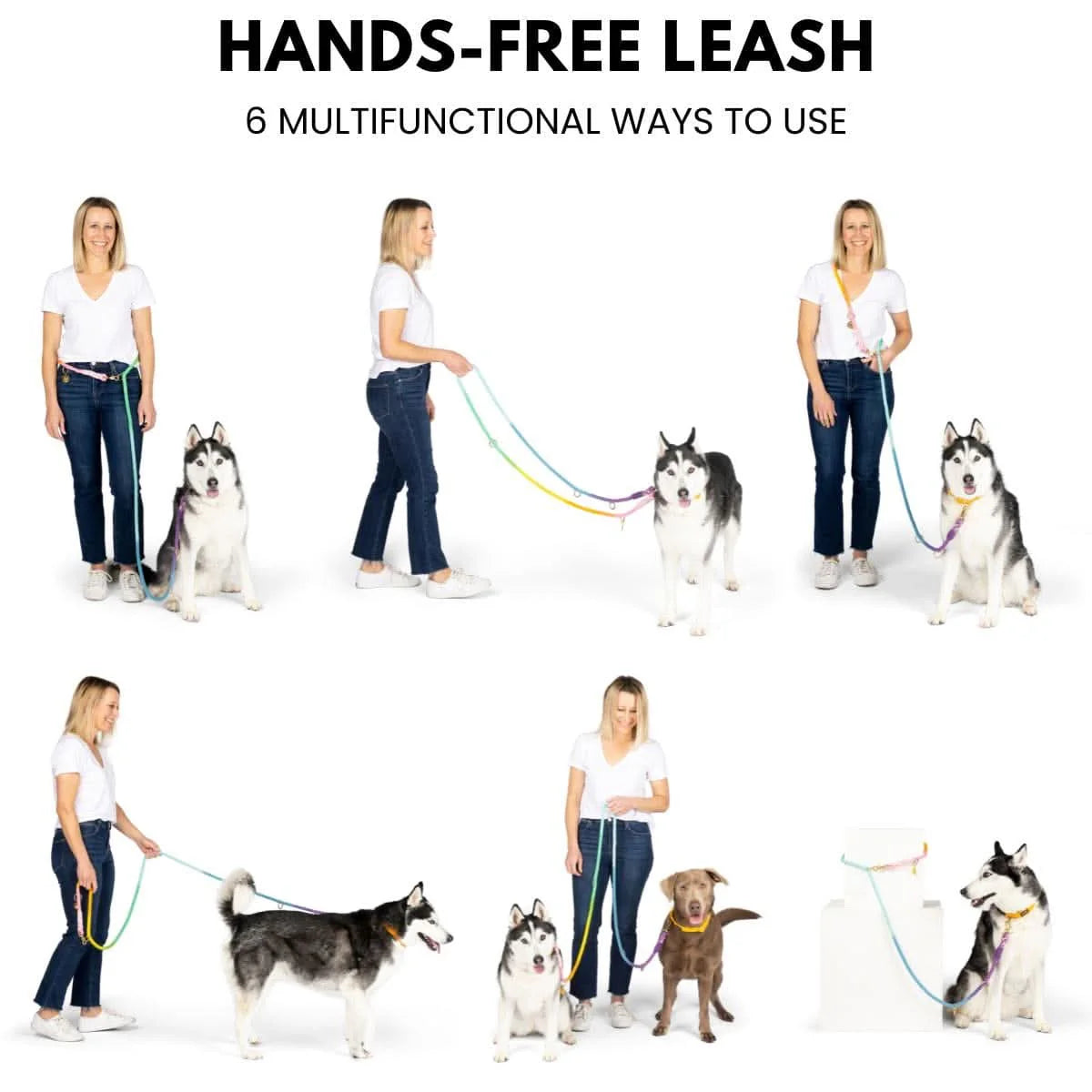Beau Hands-Free Rope Dog Leash