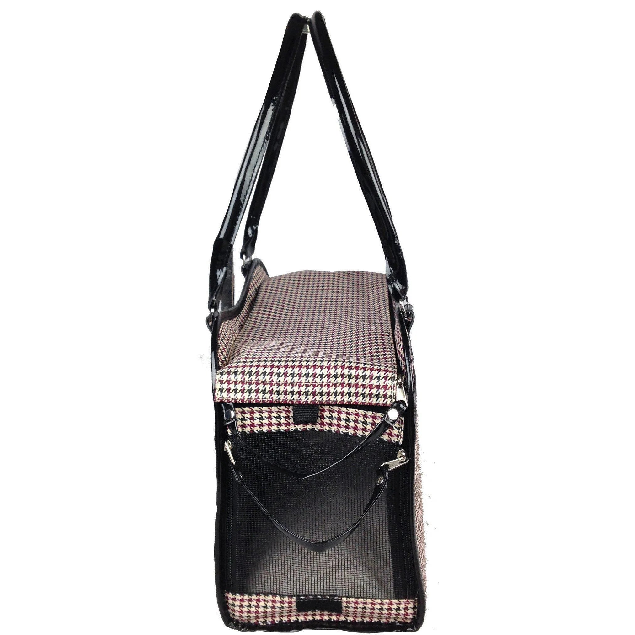 ® Exquisite Airline Approved Designer Travel Pet Dog Handbag Carrier