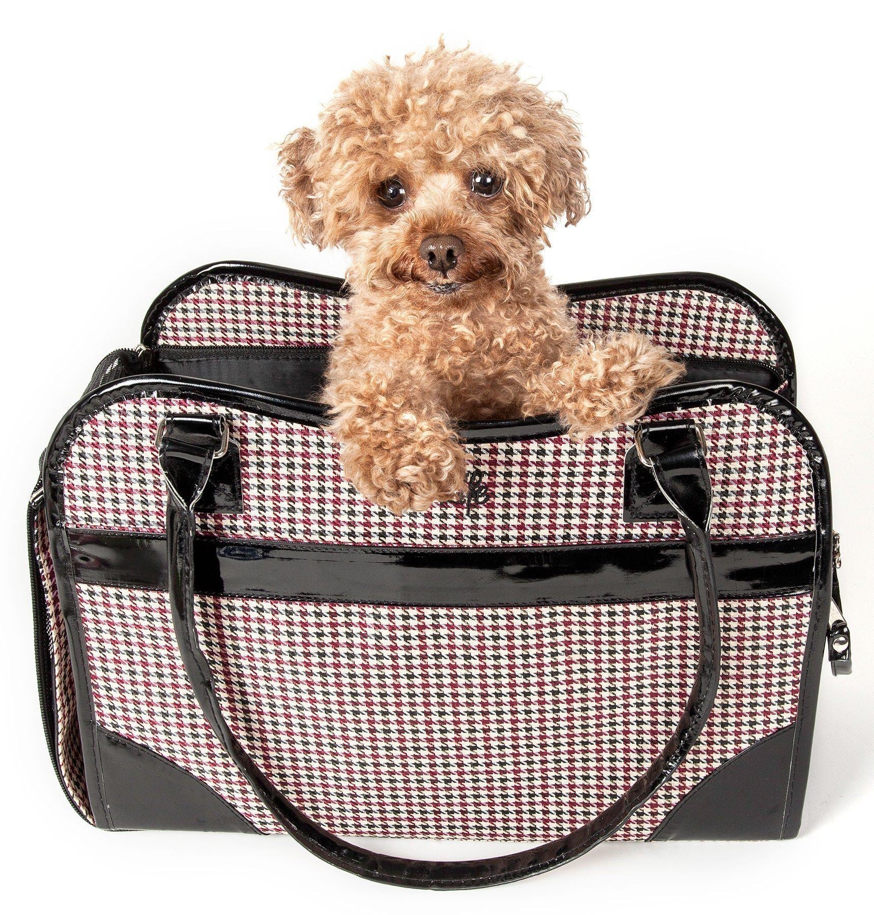 ® Exquisite Airline Approved Designer Travel Pet Dog Handbag Carrier