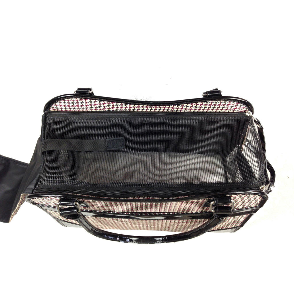 ® Exquisite Airline Approved Designer Travel Pet Dog Handbag Carrier