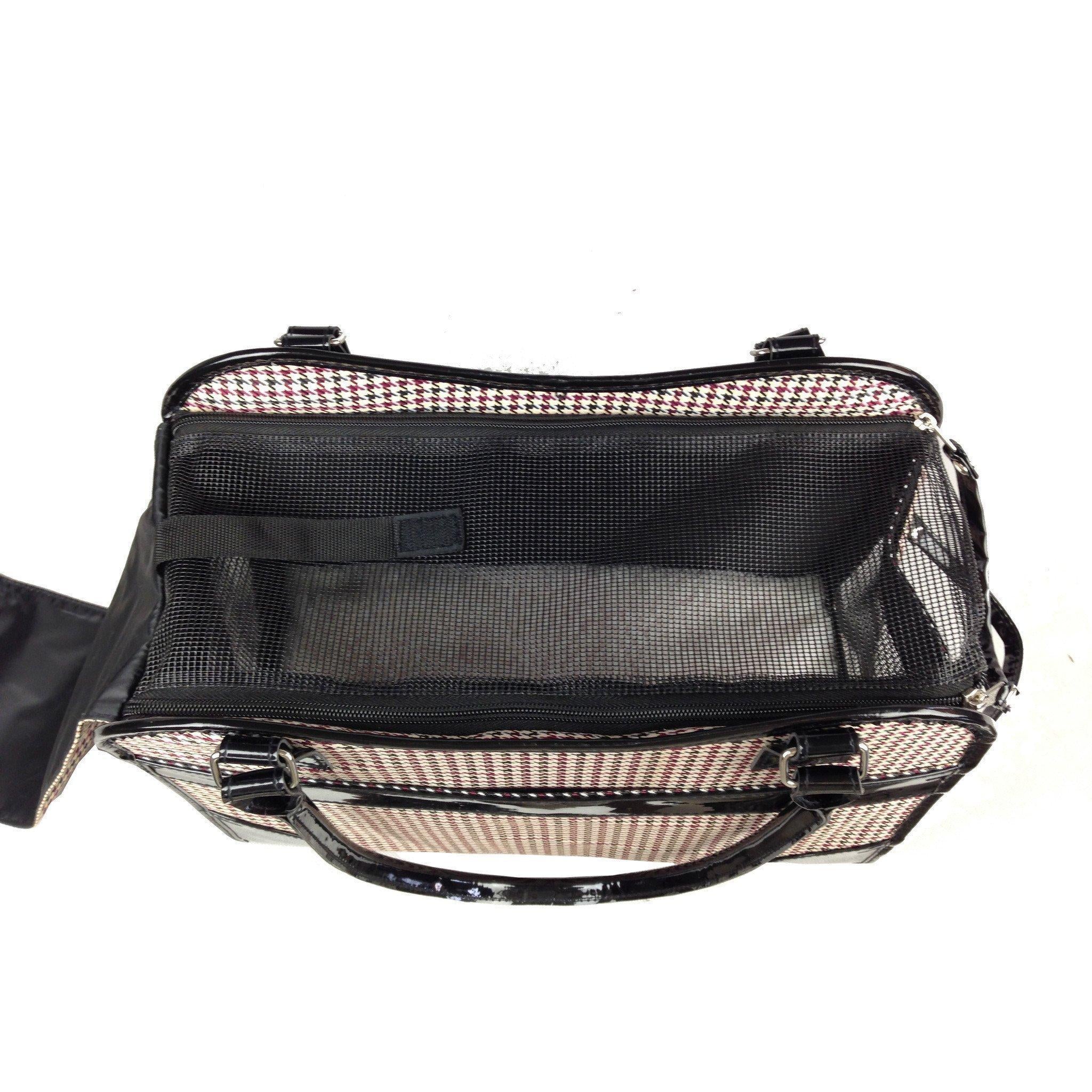 ® Exquisite Airline Approved Designer Travel Pet Dog Handbag Carrier