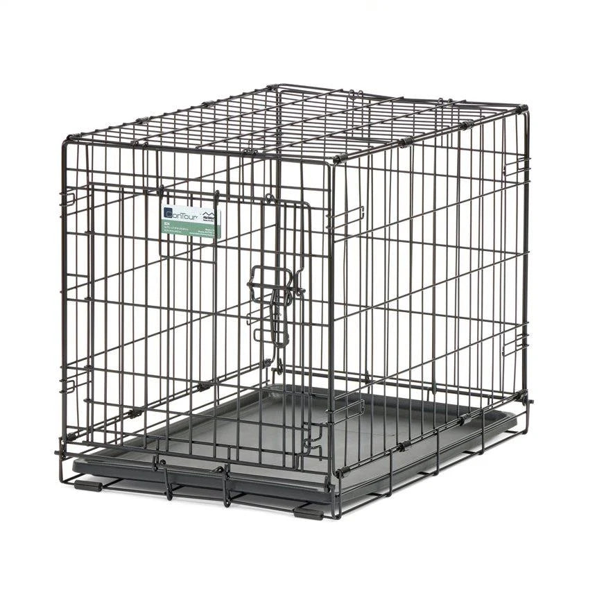 Contour Single Door Dog Crate - Collapsible Steel Pet Crate