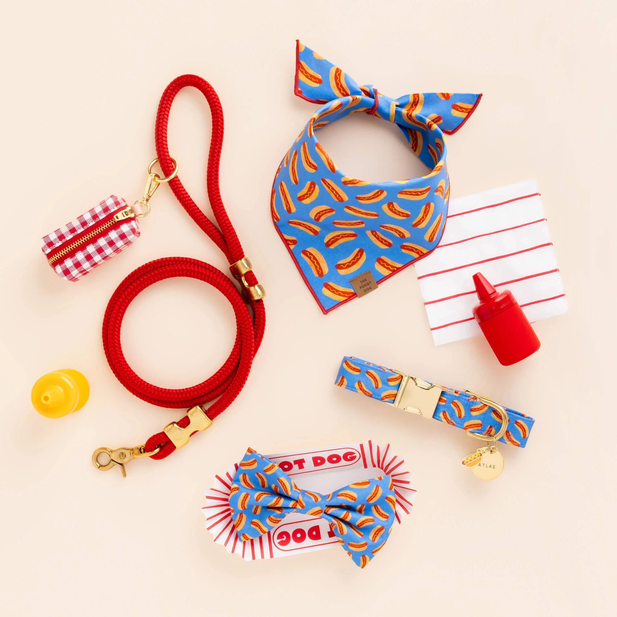 Hot Diggity Dog Collar