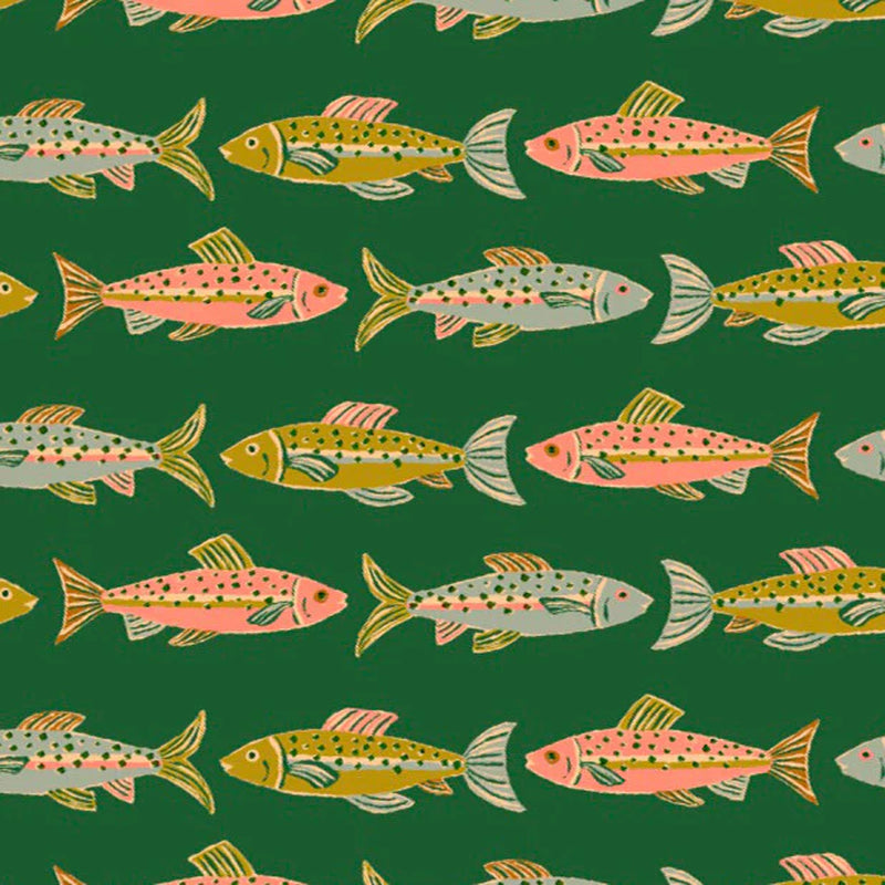 Gone Fishing Dog Collar
