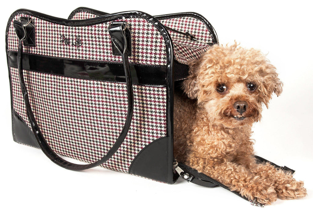 ® Exquisite Airline Approved Designer Travel Pet Dog Handbag Carrier