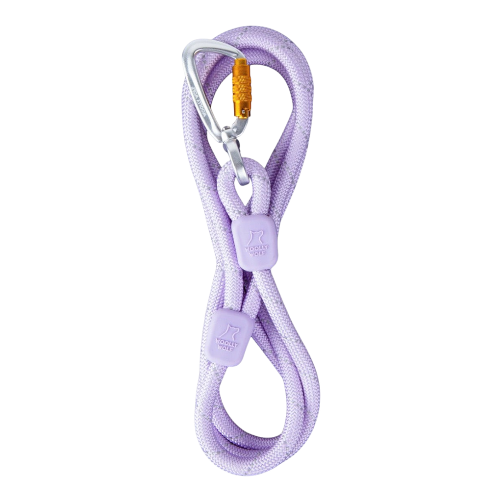 Rope Dog Leash Lavender
